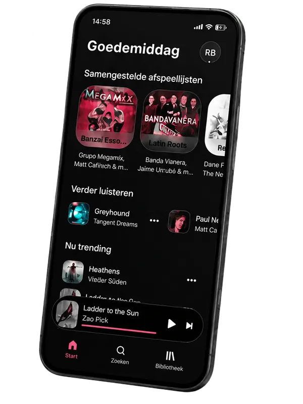 Banzai app interface snapshot